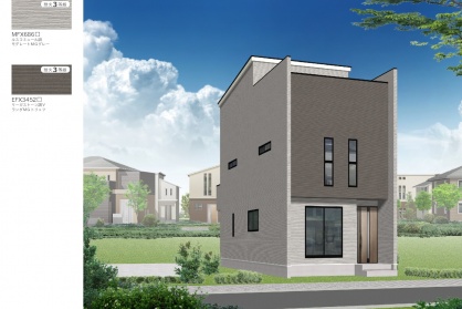 ママ座談会　外観仕様決め　シンプルモダンスタイル
